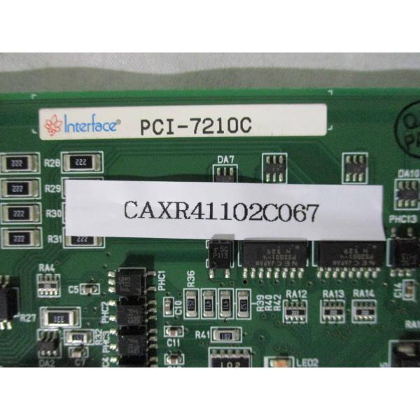 中古 Interface PCI-7210C 4軸絶縁パルスモーションコントローラ