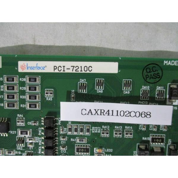 Interface PCI-7210CM 4軸絶縁パルスモーションコントローラ 中古 Interface PCI-7210C 4軸絶縁パルスモーションコントローラ