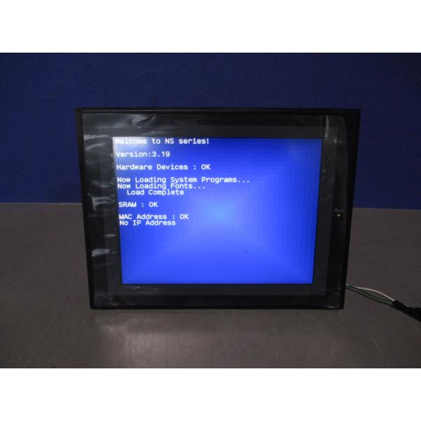 中古 OMRON NS8-TV01B-V2 INTERACTIVE DISPLAY 通電OK (DASR70708B008