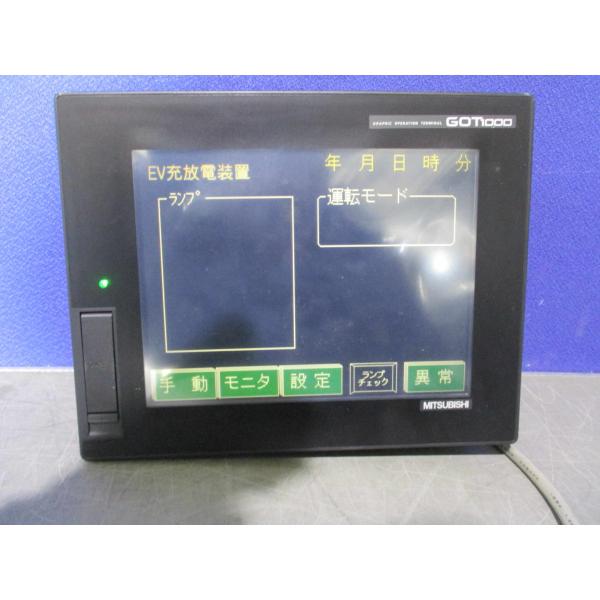 中古 MITSUBISHI GOT1000シリーズ タッチパネル GT1665M-VTBA 100