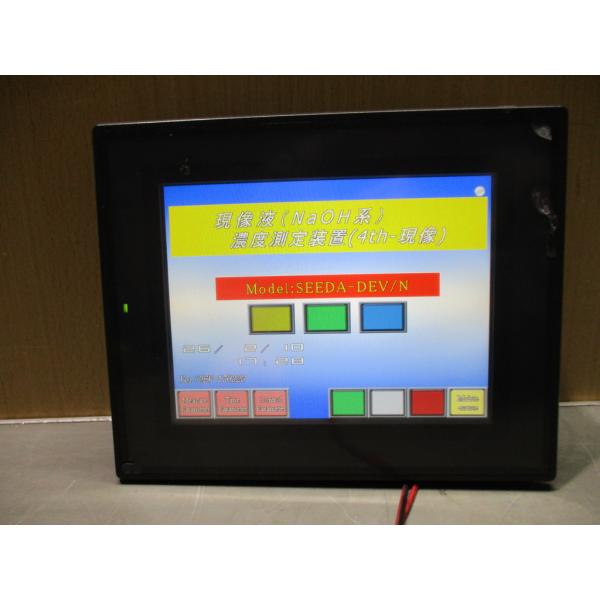 中古 KEYENCE VT3-V7 タッチパネルディスプレイ 通電OK (DAWR80210D035