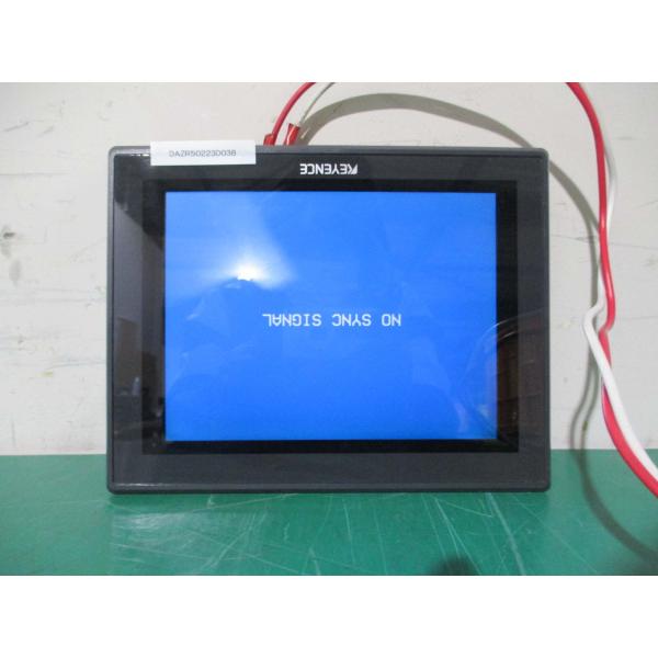 KEYENCE カラーモニター CA-MP81 中古 KEYENCE COLOR MONITOR CA-MP81 カラーモニター 24VDC 通電OK