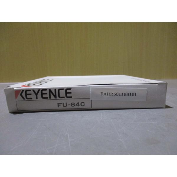 新古 KEYENCE FU-84C FUシリーズ ファイバユニット 透過型