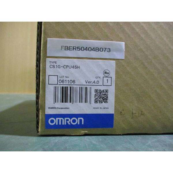 新古 OMRON オムロン CS1G-CPU45H CPUユニット(FBER50404B073