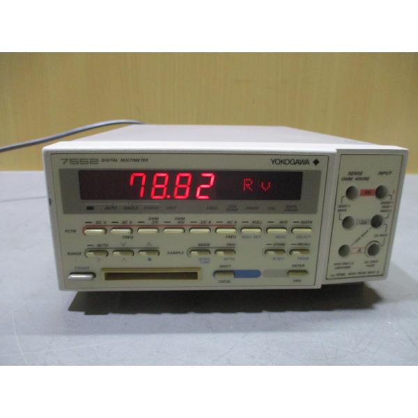 中古 YOKOGAWA 横河 755201 デジタルマルチメーター 7552 DIGITAL