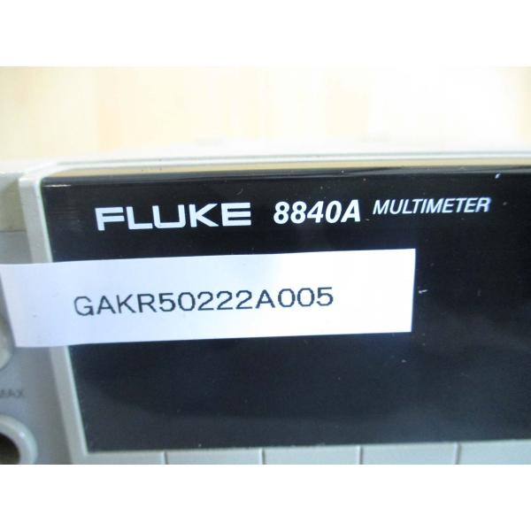 中古 FLUKE MULTIMETER 8840A デジタルマルチメーター 通電OK