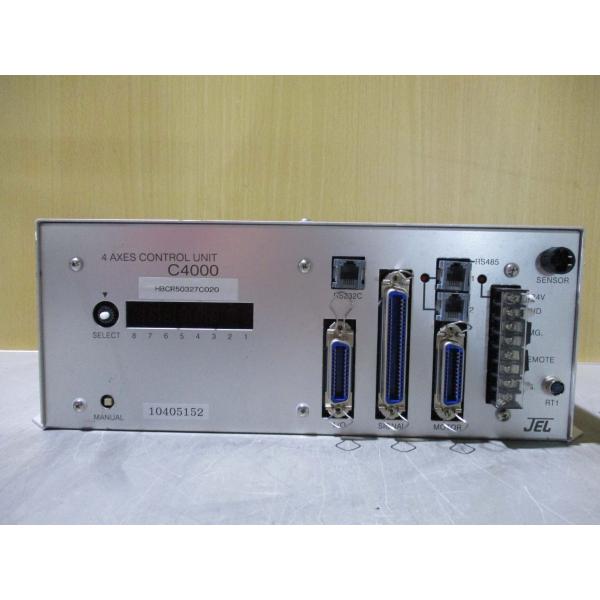 中古 JEL 4 AXES CONTROL UNIT C4000 動作保証 中古 JEL ROBOT 4AXES CONTROL UNIT C4000 SHR3158S-300-PM-03132