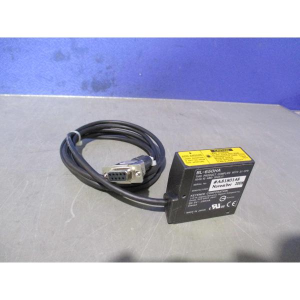 キーエンス　バーコードリーダー　BL-651HA 中古 KEYENCE BL-650HA 超小型レーザ式バーコードリーダ