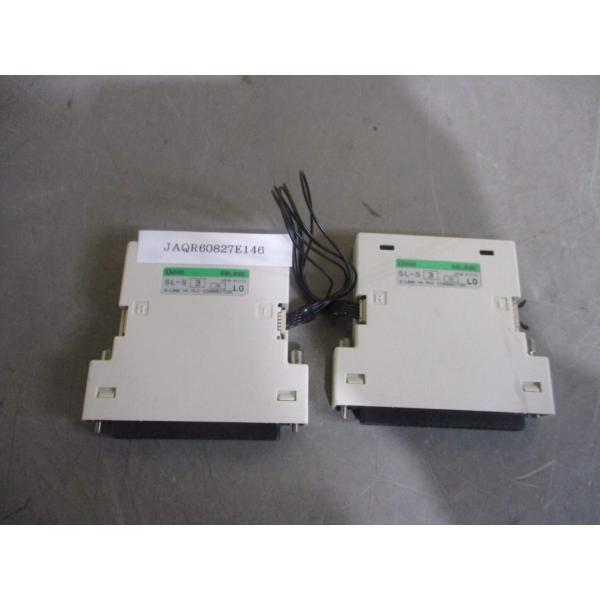 中古PANASONIC S-LINK PLC用入力コネクタ SUNX SL-S3 2個