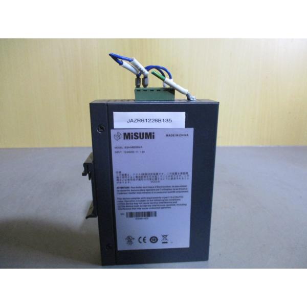 中古 MISUMI IESH-MB205G-R 5/8ポートギガビット スイッチングハブ