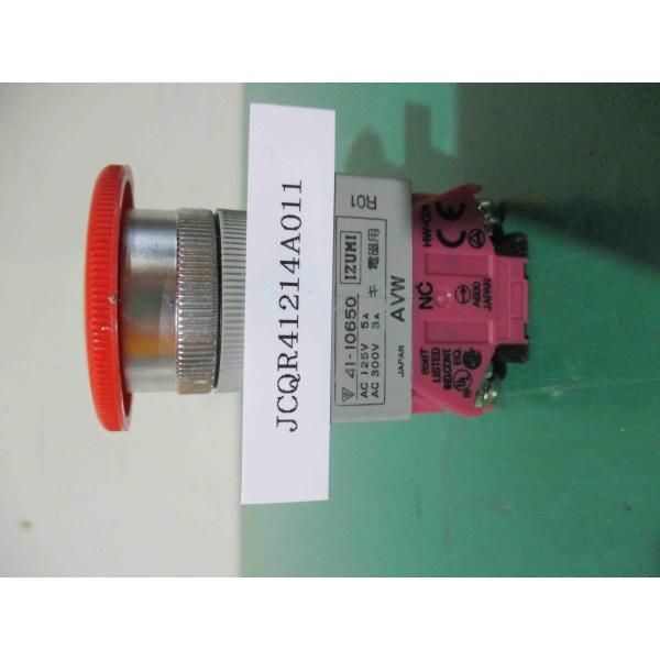 中古IDEC AVW IZUMI 41-10650 非常停止用押ボタンスイッチ プッシュ