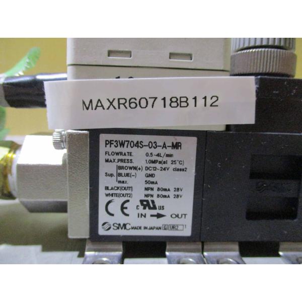 中古 SMC PF3W704S-03-A-MR 水用デジタルフロースイッチ PF3W