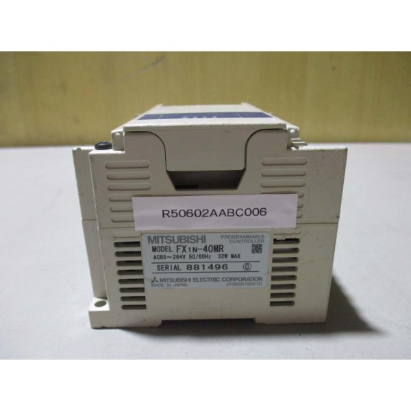 中古MITSUBISHI 三菱 シーケンサ FX1N-40MR AC85~264V 32W
