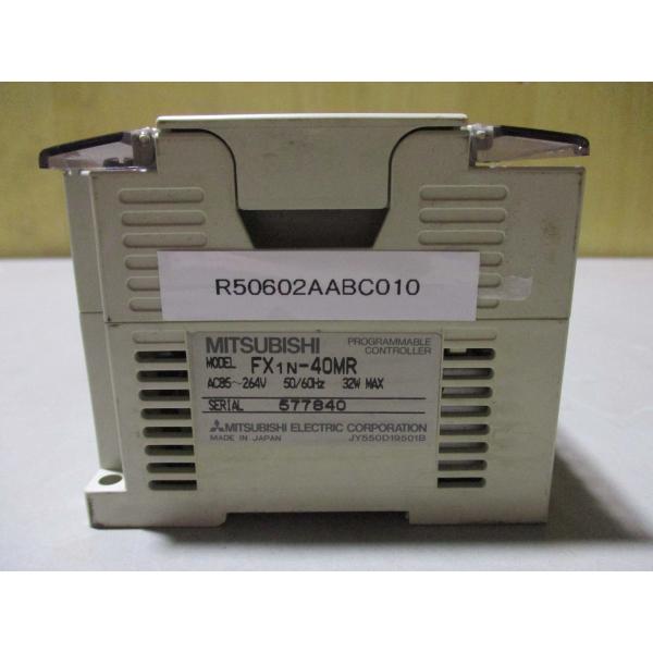 中古MITSUBISHI 三菱 シーケンサ FX1N-40MR AC85~264V 32W