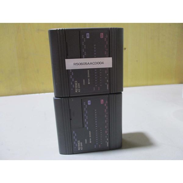 中古 KEYENCE 表示機能内蔵PLC KZ-24R [2個セット](R50605AACD004