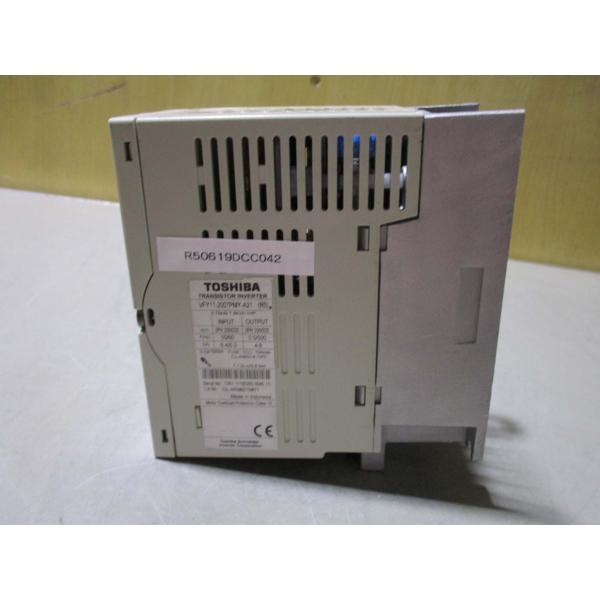 中古 TOSHIBA VFY11-2007PMY-A21 3PH-200V-0.75kw インバーター 中古 TOSHIBA VFY11-2007PMY-A21 3PH-200V-0.75kw インバーター