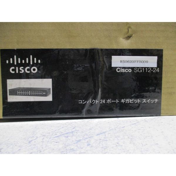 新古 Cisco Systems SG112-24 コンパクト24ポートギガビットスイッチ