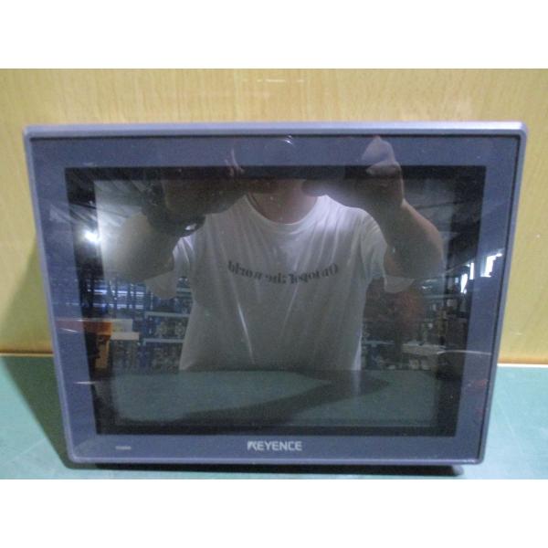 中古KEYENCE COLOR MONITOR CA-MN80 カラーモニター 24VDC 通電OK