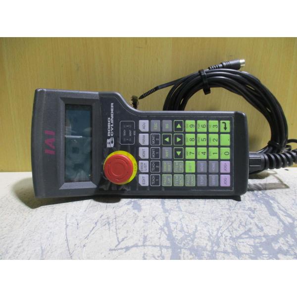 中古 IAI Robo Cylinder CON-T-ENG HG1H-SA12CEH-MK1379-S5-1 Teaching