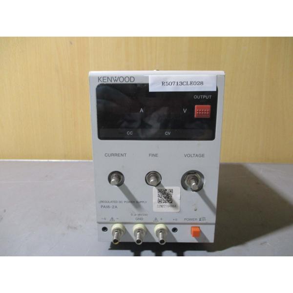 中古 KENWOOD PA18-2A REGULATED DC POWER SUPPLY パワー