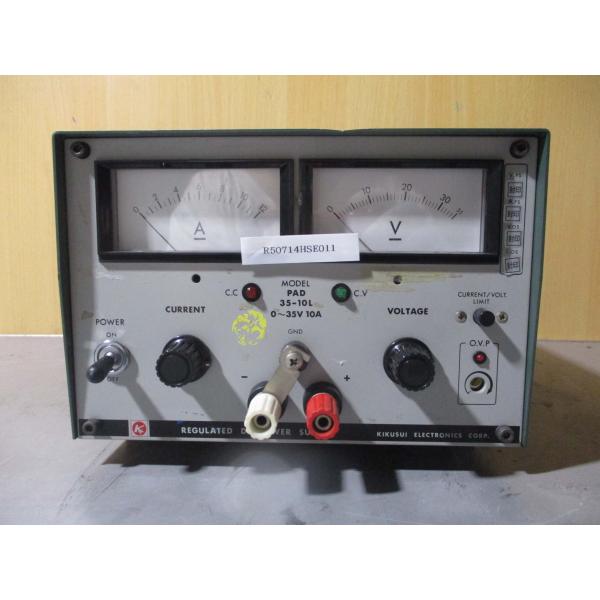 中古 KIKUSUI PAD 35-10L 直流安定化電源装置 REGURATED POWER SUPPLY
