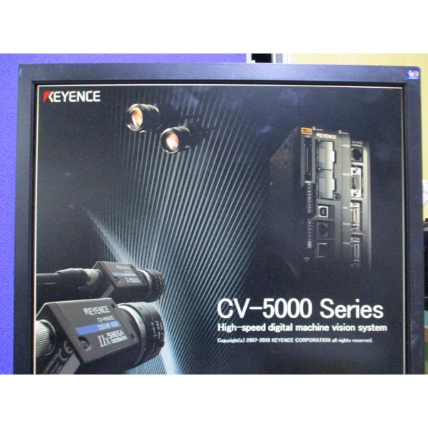 中古 KEYENCE CV-5000 デジタル画像センサ/コントローラ 動作保証 中古 KEYENCE CV-5000 デジタル画像センサ/コントローラ(R50719AXD020