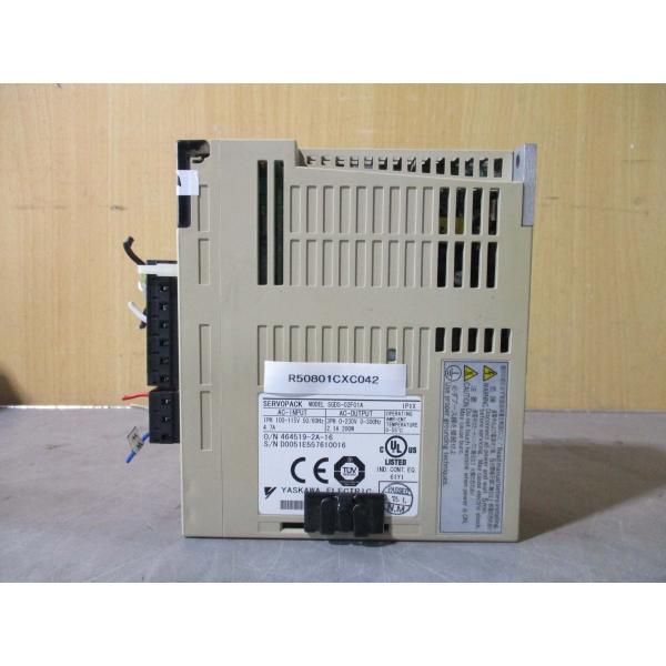 中古 YASKAWA SERVO PACK SGDS-02F01A サーボパック(R50801CXC042