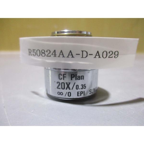 5）Nikon 金属顕微鏡用対物レンズCFPlan 5X BD 中古 Nikon CF PLAN 20X/0.35 ∞/0 EPI SLWD 顕微鏡 対物レンズ