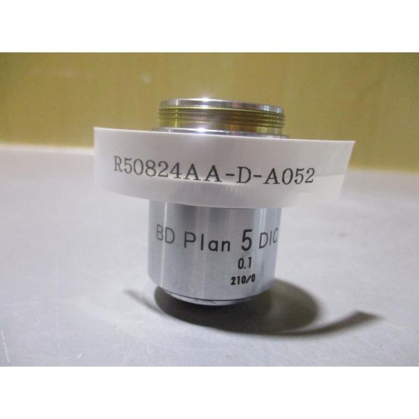 中古 NIKON BD Plan 5 DIC 顕微鏡 対物レンズ 0.1 210/0(R50824AA-D