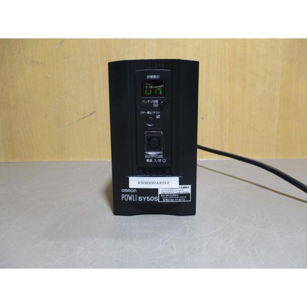 中古 OMRON BY50S UPS 無停電電源装置 ＜通電OK＞(R50830HAE012