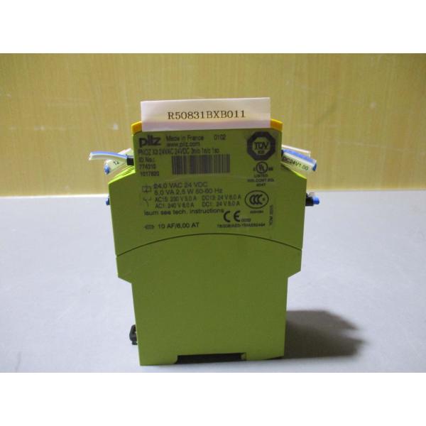 中古 pilz PNOZ X3 安全リレー 24VAC 24VDC(R50831BXB011 中古 pilz PNOZ X3 安全リレー 24VAC 24VDC(R50831BXB011