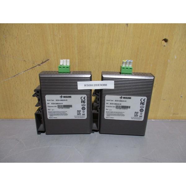 中古 MISUMI IESH-MB205-R 5/8ポートギガビットアンマネージド産業用