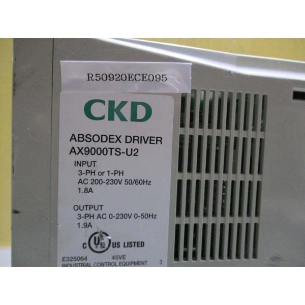中古 CKD ABSODEX DRIVER AX9000TS-U2(R50920ECE095) : growdetrading