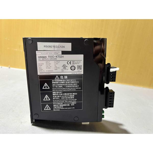 中古 OMRON R88D-KT02H サーボモータ ドライバ(R50921ECC124