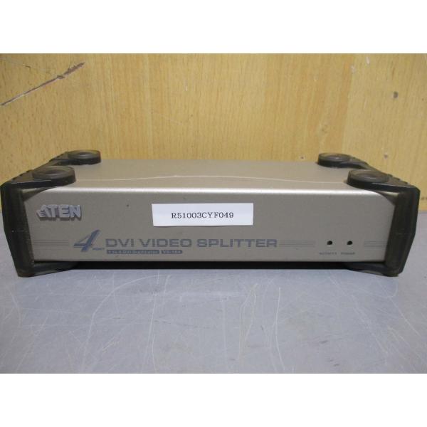中古 ATEN 4 PORT DVI VIDEO SPLITTER VS-164 4ポートDVI分配器