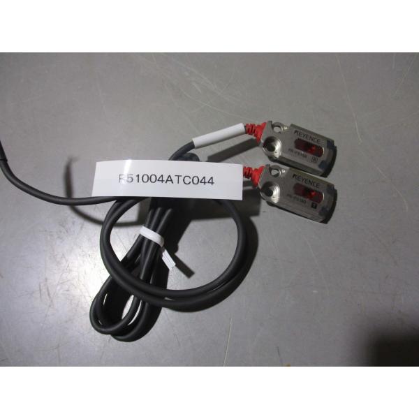 中古 KEYENCE PR-F51N3 T/ Rフラット透過型超小型アンプ内蔵光電
