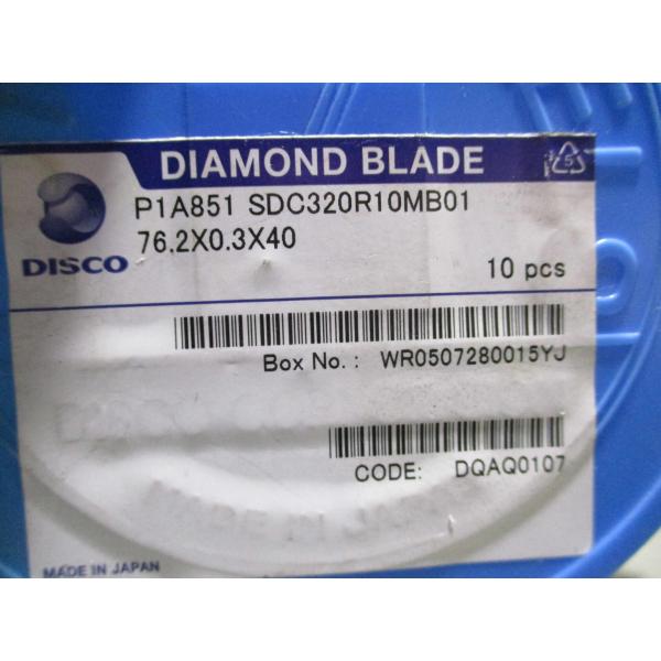新古 DISCO DIAMOND BLADE P1A851 SDC320R10MB01 ダイヤモンド 新古 DISCO DIAMOND BLADE P1A851 SDC320R10MB01 ダイヤモンド