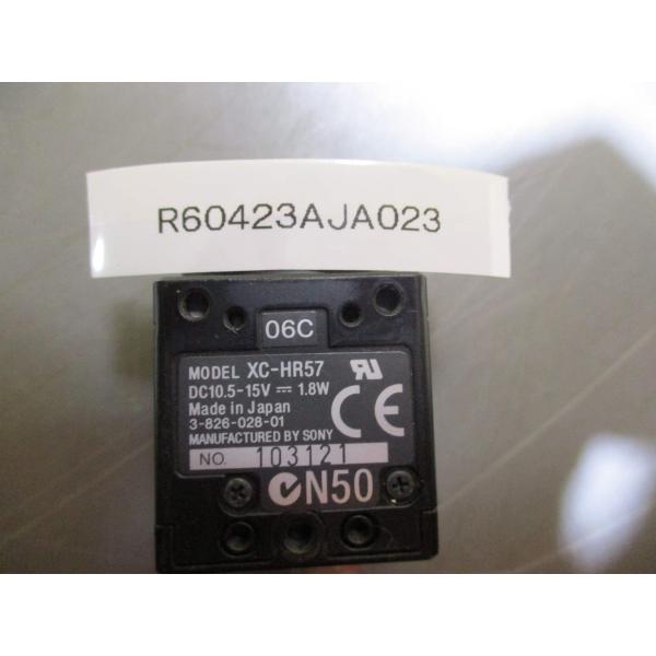 中古 SONY XC-HR57 FA用産業用 CCDマシンビジョンカメラ (R60423AJA023