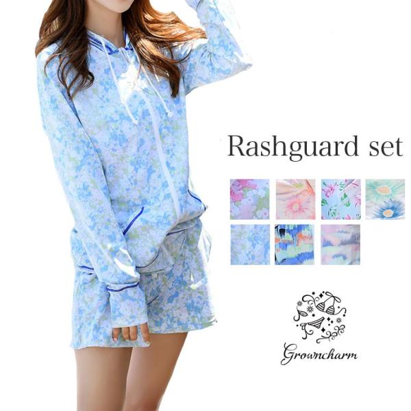 新着ラッシュ ガード セット レディース 人気のファッション画像