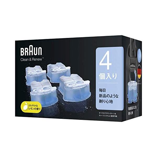 ブラウン アルコール洗浄液 (4個入) メンズシェーバー用 CCR4 CR【正規品】