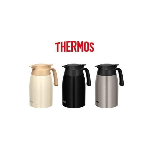 サーモス ステンレスポット 1.5L（TTB-1501）毎日のコーヒーやお茶を、できるだけおいしい温度のまま楽しみたい方に。真空断熱構造で保温・保冷に対応した、シンプルで使いやすい卓上ポットです。ワンタッチで注げるレバー式なので、片手でも扱...