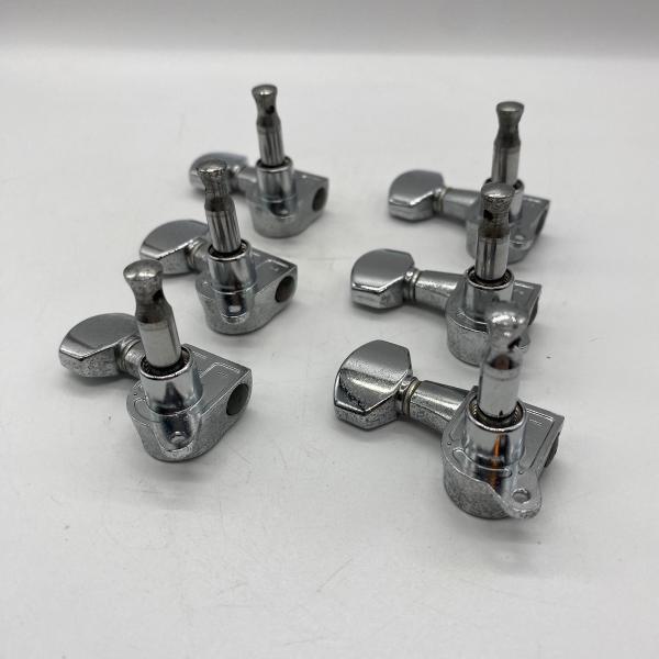 エレキギター用 クローム ロトマチックペグ パーツ 糸巻き