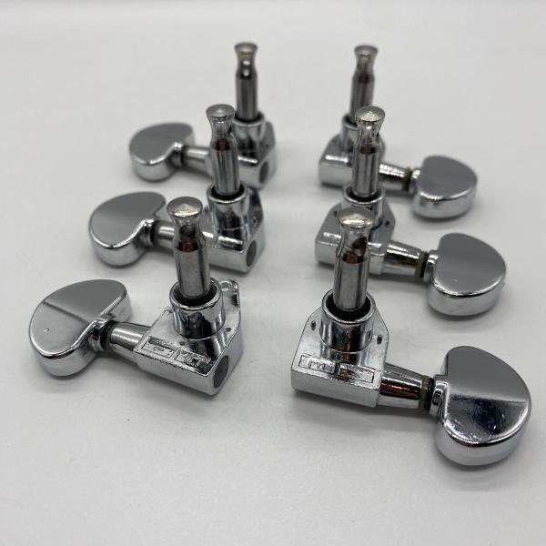エレキギター用 クローム ロトマチックペグ パーツ 糸巻き Guitar Pegs