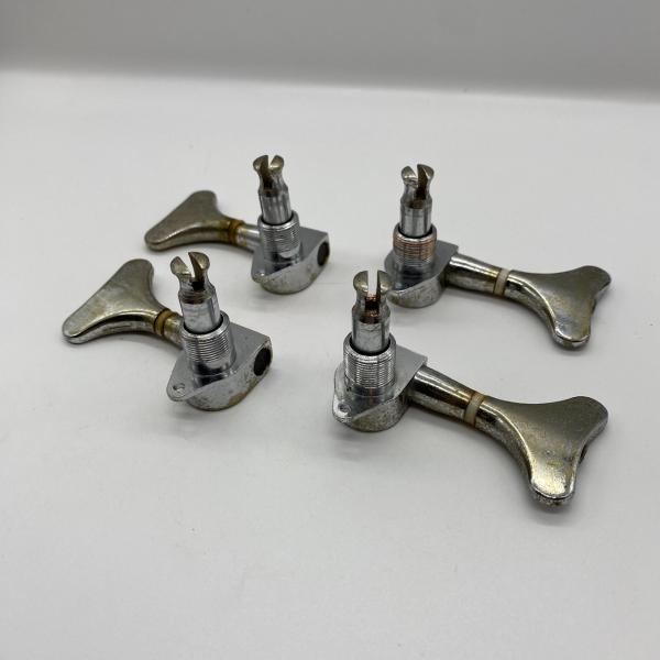 エレキベース用 クローム ロトマチックペグ パーツ 糸巻き Guitar Pegs
