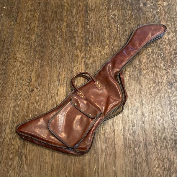 エレキギター用 変形ギター ブラウン ソフトケース -c436 : GrunSound