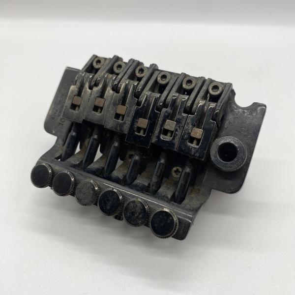 エレキギター用 ブラックブリッジ Licensed Under Floyd Rose Patents