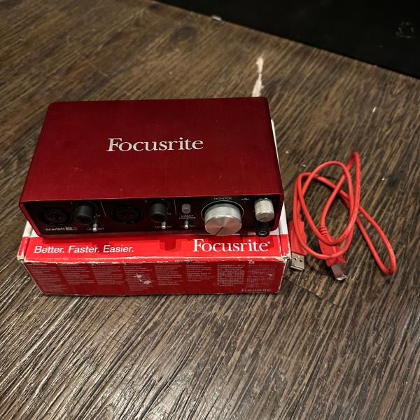 Focusrite Scarlett オーディオインターフェイス -e488 : GrunSound