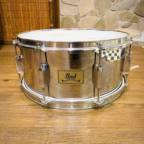 Pearl パール スネアドラム スティールシェル 14×6.5インチ 8テンション -GrunSound-h230-  :h230k210516:GrunSound !店 通販 