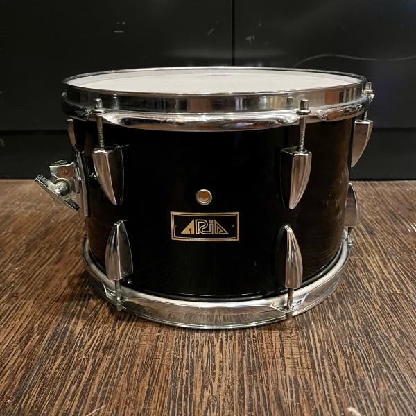 Aria アリア タムタム 13×9インチ ブラック シェル材不明 -h358