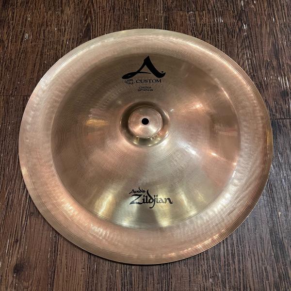 Zildjian ジルジャン Aカスタム チャイナシンバル 18インチ 割れ